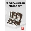 VipMarketim 12 Parça El Ayak Temizleme Pense Kir Temizleme Aparatı Kaş Cımbızı