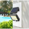 VipMarketim 120 COB LED Solar Panelli 3 Modlu Duvar Lambası