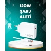 VipMarketim 120 Watt Güçlü Hızlı Şarj Adaptörü Huawei P30 P40 Mate 20 Pro Uyumlu
