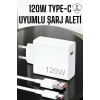 VipMarketim 120W Şarj Aleti Type-C Uyumlu Turbo Şarj Aleti