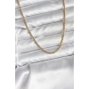 VipMarketim 14K Gold Renk Kaplama Zincir Model CM Kadın Kolye 5886