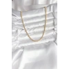 VipMarketim 14K Gold Renk Kaplama Zincir Model CM Kadın Kolye 5886