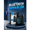 VipMarketim 15W Güçlü Ses Çıkışlı Bluetooth Hoparlör FM Radyo ve Mikrofon Destekli