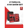 VipMarketim 17 Parça Manikür Seti El ve Ayak Bakımı Törpü Cımbız Tırnak Temizleme