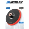 VipMarketim 180 mm Cırtlı Zımpara Disk Pasta Cila Sünger Tabanı
