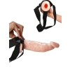 VipMarketim 18cm Belden Bağlamalı İçi Boş Straplon Penis