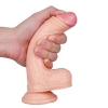 VipMarketim 19CM Ten Rengi Vantuzlu Dildo