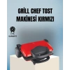 VipMarketim 2000W Tost ve Izgara Makinesi – Granite/Teflon Plaka Seçenekli