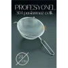 VipMarketim  24 Cm Süzgeç 304 Paslanmaz Çelik