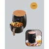 VipMarketim 2400W Güçlü Airfryer 6L Yağsız Sağlıklı Pişirici LCD Dokunmatik