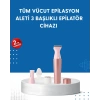 VipMarketim 3 Başlıklı Taşınabilir Yüz ve Vücut Tüy Alma Makinesi