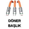 VipMarketim 3 İn 1 Süper Hızlı Şarj Kablosu Android ve İOS Uyumlu Silikon Şarj Kablosu
