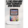 VipMarketim 3 İnç Ekran 500 Oyunlu Game Box Mini Taşınabilir Oyun Konsolu