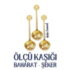 VipMarketim 3 lü Şeker ve Ölçü Kaşığı Vintage Design