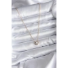 VipMarketim 316L Çelik Zincir Gold Renk Charm Kadın Kolye 5886