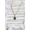 VipMarketim 316L Çelik Zincir Gold Renk Vintage Model Kadın Kolye 5886