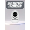 VipMarketim 360° Full HD Akıllı Kamera Hareket Sensörlü Wifi Kamera Çocuk Güvenlik Kamerası