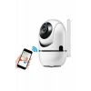 VipMarketim 360° Full HD Akıllı Kamera Hareket Sensörlü Wifi Kamera Çocuk Güvenlik Kamerası