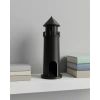 VipMarketim 3D Deniz Feneri Mumluk Siyah Dekoratif Masa Üstü Aksesuar