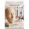VipMarketim 3D Kalıcı Makyaj Pratik Yüzü Silikon Microblading Kaş Dudak Eğitim Mankeni 723165