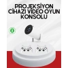 VipMarketim 3D Oyun Destekli Kablosuz Ev Sinema Projeksiyon Cihazı
