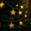 VipMarketim 3m 20 LED Pilli Yıldız Led
