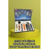 VipMarketim 3.Nesil TWS Bluetooth Kulaklık Bluetooth Bağlantılı Akıllı Saat Amoled Ekran Plastik Hasır Kordon