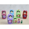 VipMarketim 4lü Ahşap Matruşka