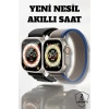 VipMarketim 49MM Ekranlı Kan Basıncı ve Adımsayar Özellikli Bluetooth Akıllı Saat