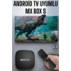 VipMarketim 4K TV Uyumlu HD Çözünürlüklü Mx Box S 8 GB