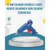VipMarketim 5 Silikon Hediyeli 40W Sıcak Silikon Tabancası Pratik Güçlü Kullanım