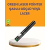 VipMarketim 5000mW Yeşil Lazer Pointer Profesyonel Uzun Menzilli