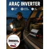 VipMarketim 500W Araç İnverter Aküden Priz Dönüştürücü