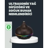 VipMarketim 550ML Ultrasonik Hava Nemlendirici ve Aromaterapi Difüzörü