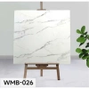 VipMarketim 6 Adet Yapışkanlı Beyaz Mermer Desenli Sticker 30x30 cm