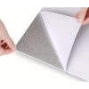 VipMarketim 6 Adet Yapışkanlı Beyaz Mermer Desenli Sticker 30x30 cm