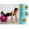 VipMarketim 60 cm Pilates Topu
