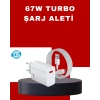 VipMarketim 67 Watt Yüksek Güç Şarj Adaptörü Mi 10 Mi 11 Mi 12 Uyumlu