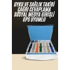 VipMarketim 7 Kordonlu Unisex Akıllı Saat Çoklu Kordon Seçeneği Amoled Ekran