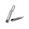 VipMarketim 8 Portlu Macbook Çevirici Type C Hub SD TF USB Çoğaltıcı Ethernet