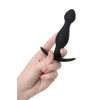 VipMarketim A-Toys  anal plug, Beden S, silikon, siyah, 11,5 cm