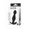 VipMarketim A-Toys  anal plug, Beden S, silikon, siyah, 11,5 cm