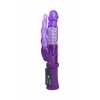 VipMarketim A-toys Anal-vajinal Vantuzlu Vibratör, Mor, 22 Cm