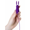 VipMarketim A-Toys Bunny Mini Vibratör, Silikon, Mor