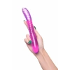 VipMarketim A-toys Çift Taraflı Jel Dildo Frica, Tpe, Mor, 23 Cm