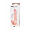 VipMarketim A-Toys Gerçekçi Dildo Kirc, TPE, çıplak, 17 cm