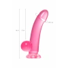 VipMarketim A-Toys Gerçekçi yapay penis Fush, TPE, pembe, 18 cm