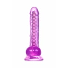 VipMarketim A-Toys Jel Dildo Celiam, TPE, mor, 20,5 cm