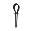 VipMarketim A-Toys  Kement Keb, silikon, siyah, 14 cm