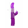 VipMarketim A-toys Klitoral Uyarıcı Vibratör, Tpr, Mor, 22,5 Cm